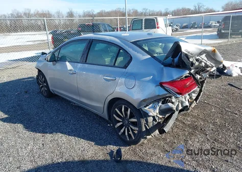 2014 Honda Civic Ex-L z USA, uszkodzony, nr VIN 2HGFB2F96EH558042